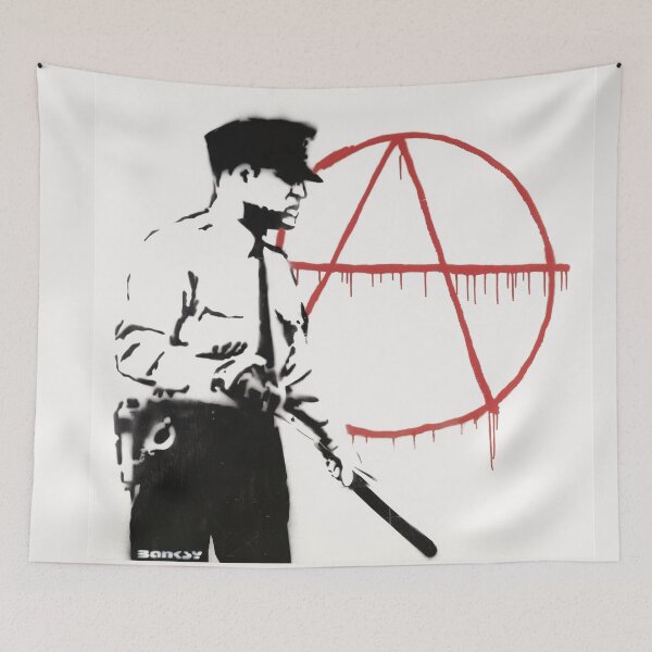 Item preview, Banksy Police Anarchy designed and sold by WE-ARE-BANKSY.