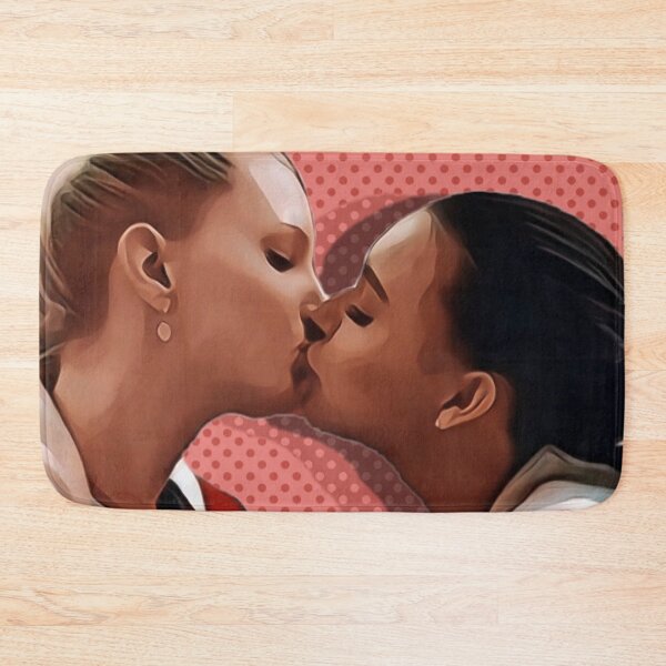 Item preview, Brittana- Brittany and Santana kiss kissing- glee designed and sold by emcazalet.