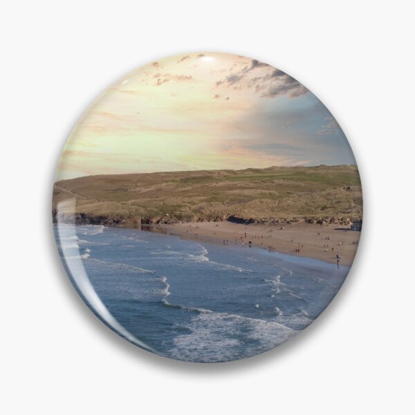 Item preview, perranporth beach designed and sold by cloudsabovepfco.