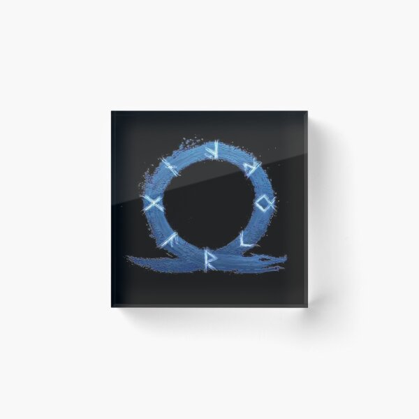 God Of War Ragnarok HD Logo Acrylic Block