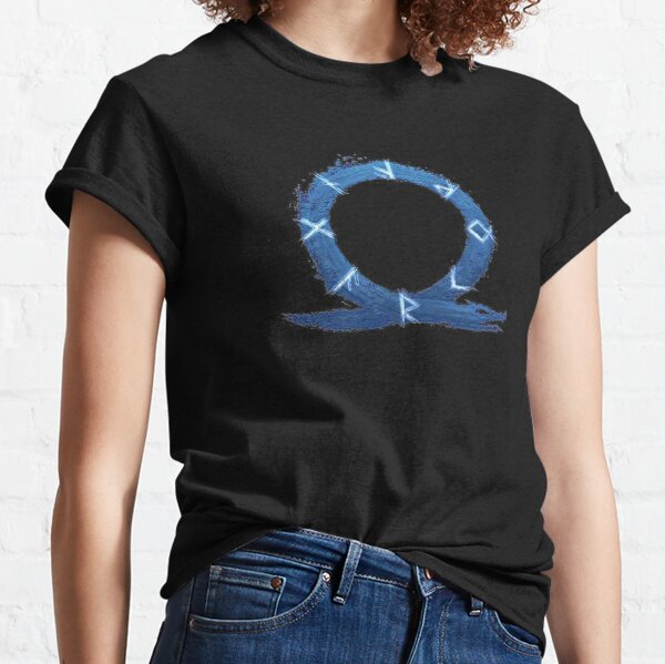 Gott des Krieges Ragnarok HD Logo Classic T-Shirt