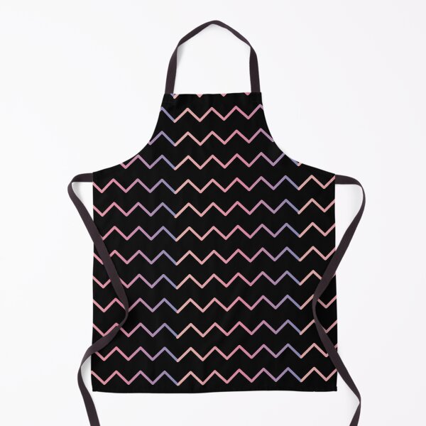 Item preview, Gradient Zigzag Lines Pattern Pillow designed and sold by kylll.