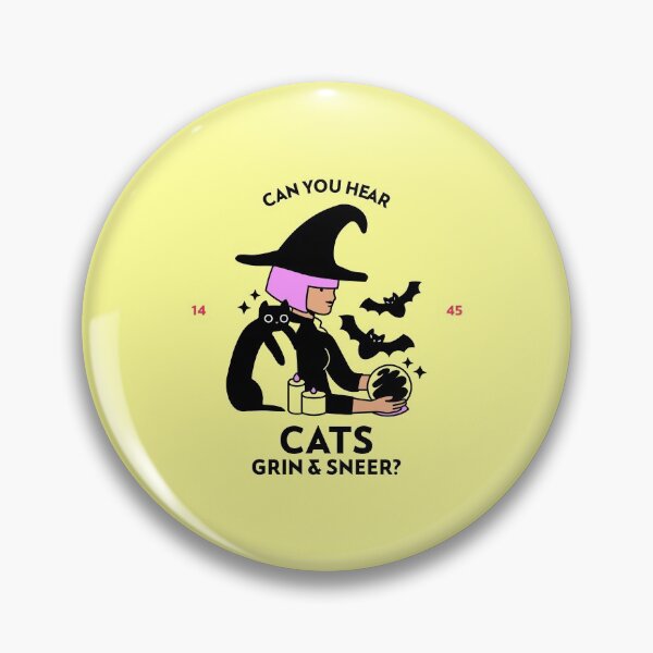 Item preview, Can You Hear Cats Grin & Sneer? | Halloween Holiday | Witch and her Witchcraft designed and sold by Ainbowz-Artwork.