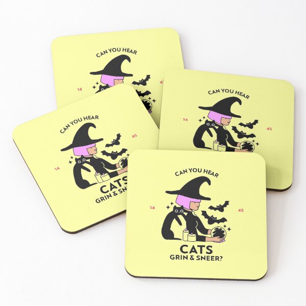 Item preview, Can You Hear Cats Grin & Sneer? | Halloween Holiday | Witch and her Witchcraft designed and sold by Ainbowz-Artwork.