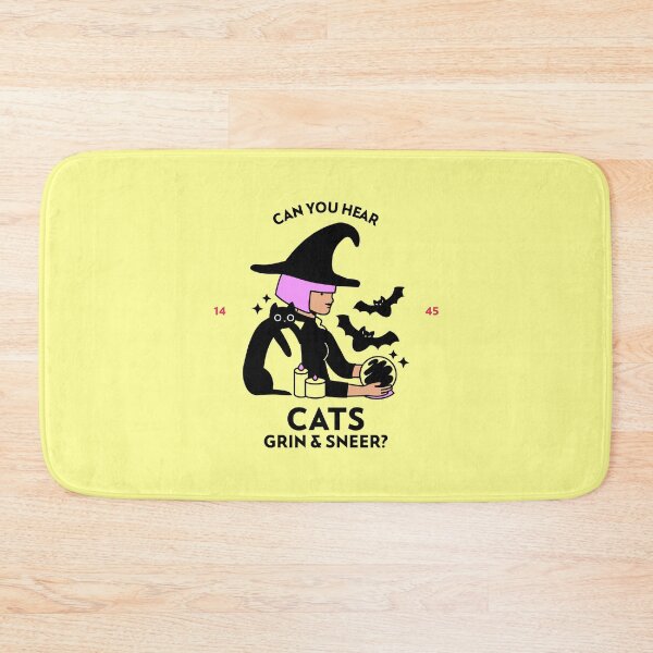 Item preview, Can You Hear Cats Grin & Sneer? | Halloween Holiday | Witch and her Witchcraft designed and sold by Ainbowz-Artwork.