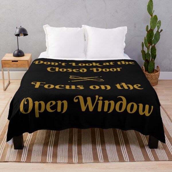 Item preview, Focus on the open window - not the closed door designed and sold by TeeZoneZtore.