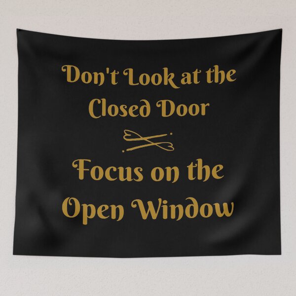 Item preview, Focus on the open window - not the closed door designed and sold by TeeZoneZtore.