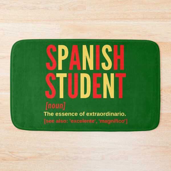Item preview, Spanish Student Male Definition designed and sold by Time4German.