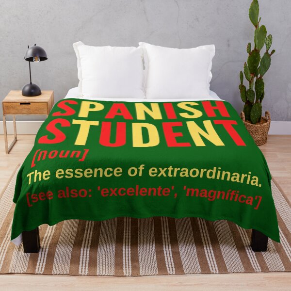 Item preview, Amazing Spanish Student Female designed and sold by Time4German.