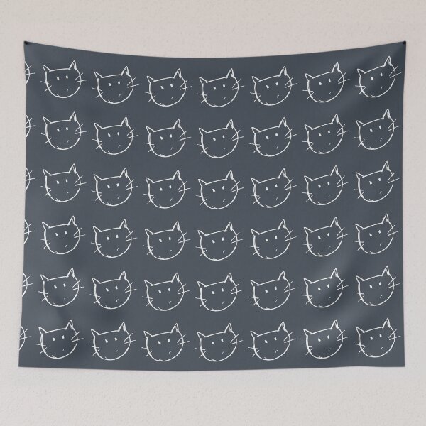 Item preview, Minimal Evil Cat designed and sold by MissBatoo.