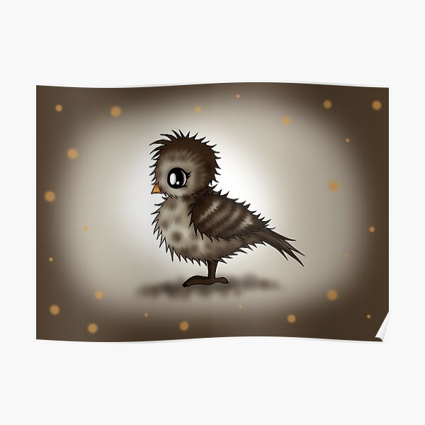 kleiner Spatz Poster
