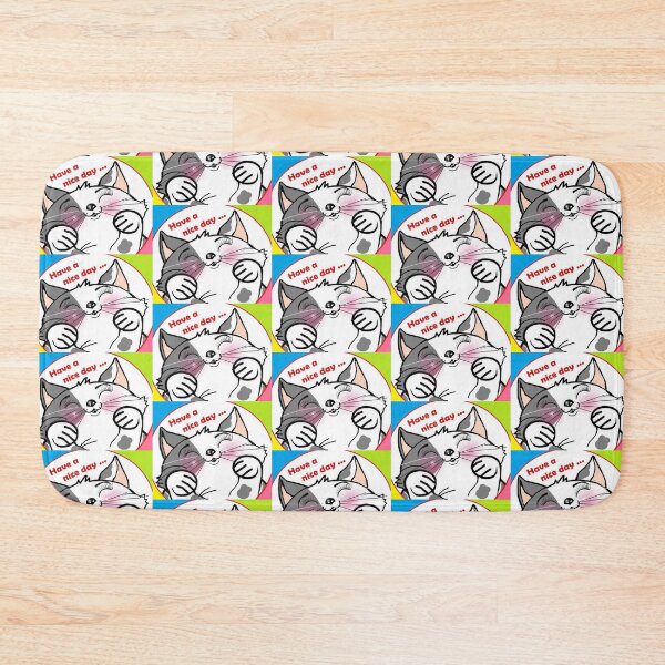 Item preview, Smiling cat  designed and sold by Shirley cute art .