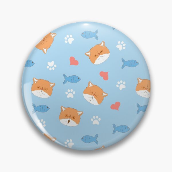 Item preview, Exotic Shorthair Cat Head designed and sold by lulululupaint.
