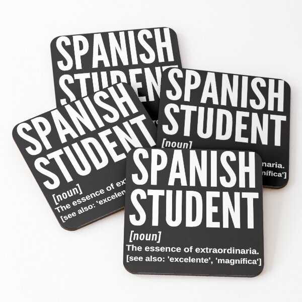 Item preview, Female Student Learning Spanish designed and sold by Time4German.