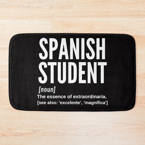 Item preview, Female Student Learning Spanish designed and sold by Time4German.