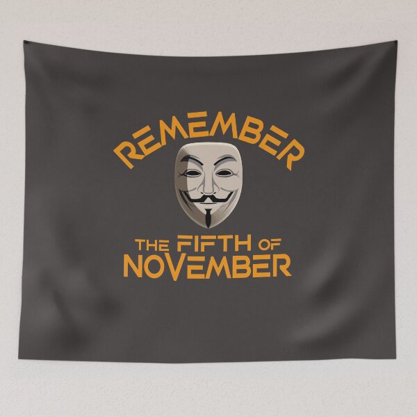 Item preview, Remember the Fifth of November. Guy Fawkes Day! designed and sold by TonsPOD.