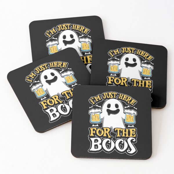 Item preview, I'm Just Here For The Boos - Drunk Halloween designed and sold by anziehend.