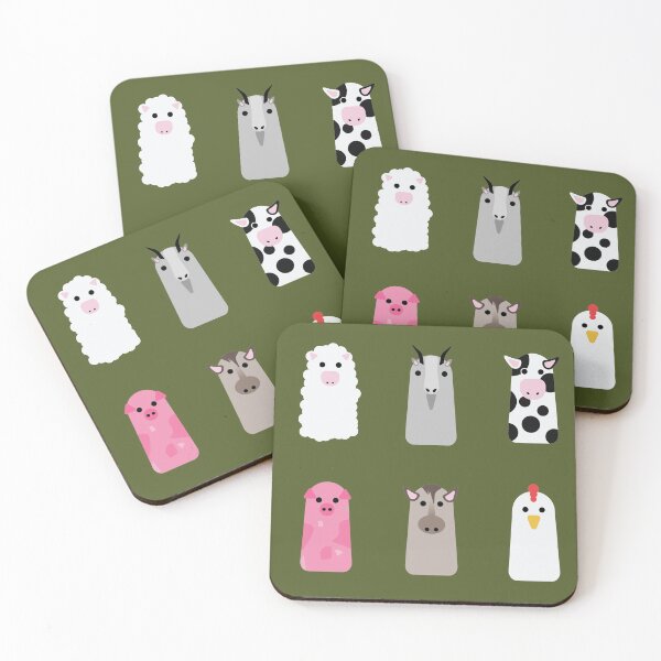 Item preview, Farm animal pegs designed and sold by EszterKate.