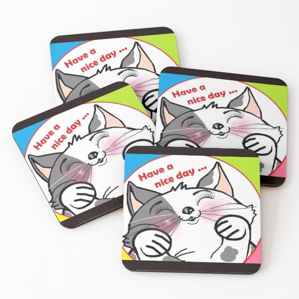 Item preview, Smiling cat  designed and sold by Shirley cute art .