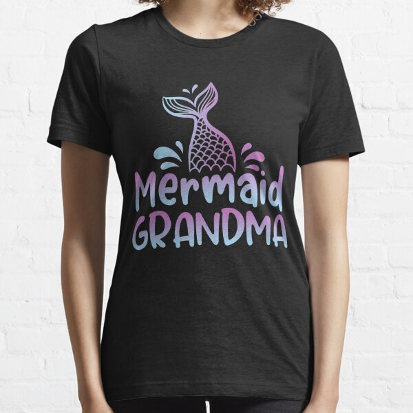  Womens Cute Mermaid T-Shirt - Mermaid Granny Group Matching Tee  : Clothing, Shoes & Jewelry