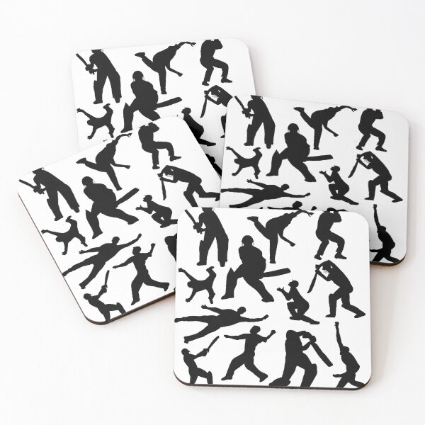 Item preview, Cricket Silhouette Montage designed and sold by crickettees.