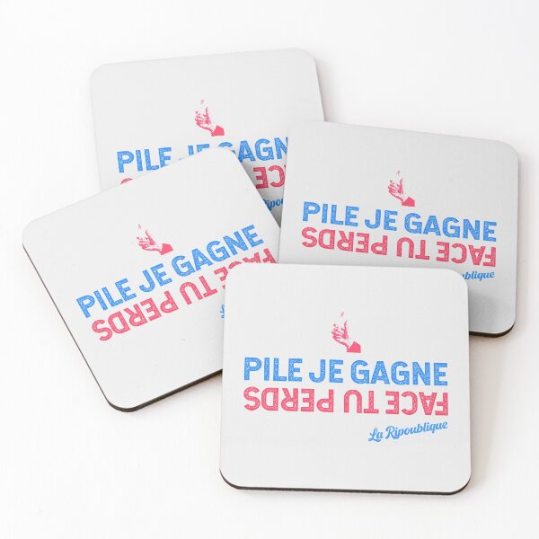 Item preview, PILE JE GAGNE FACE TU PERDS designed and sold by SPACESHEEP0202.