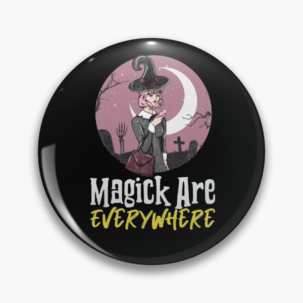 Artikelvorschau, Magie sind überall Hexen Wicca Witchcraft Wiccan entworfen und verkauft von darknessjeff86.