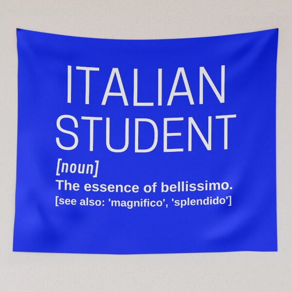 Item preview, Italian Student Bellissimo Dictionary Definition Male designed and sold by Time4German.