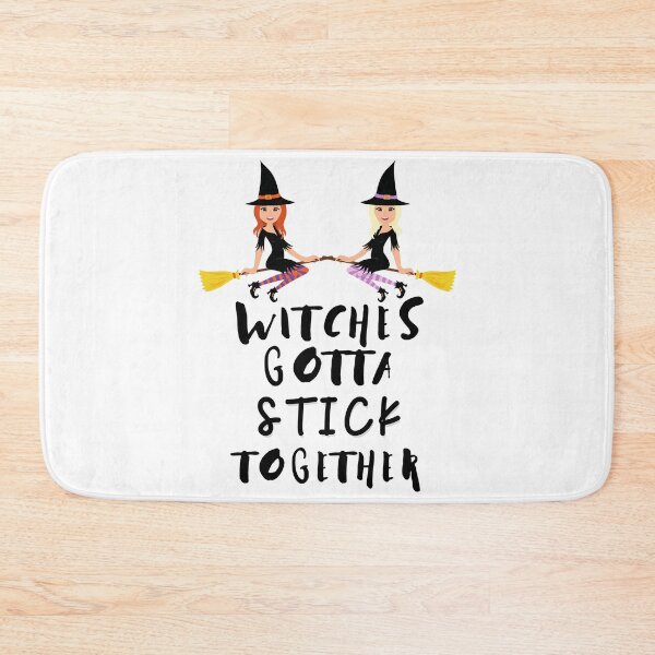 Item preview, Halloween gift: Witches gotta stick together designed and sold by AmazingEcraft.