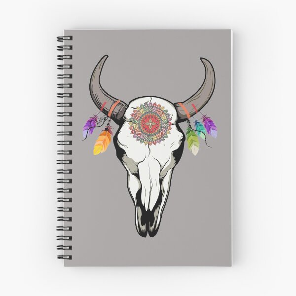 Item preview, Mandala cow skull designed and sold by NataliaSoltan.