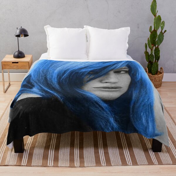 Item preview, Monica Vitti with blue hair designed and sold by carmencuarzo.