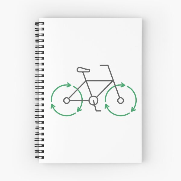 Item preview, Bicycle with recycle arrows  designed and sold by TashaVector.