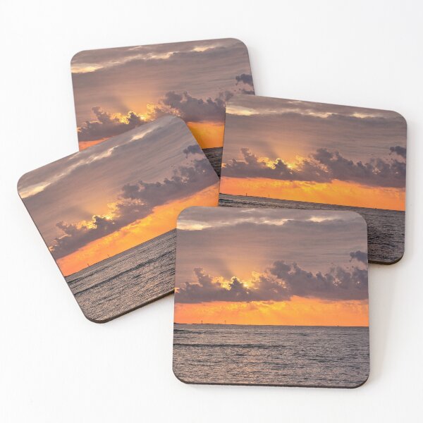 Item preview, Sunset of Jeju sea in Korea designed and sold by human8891.