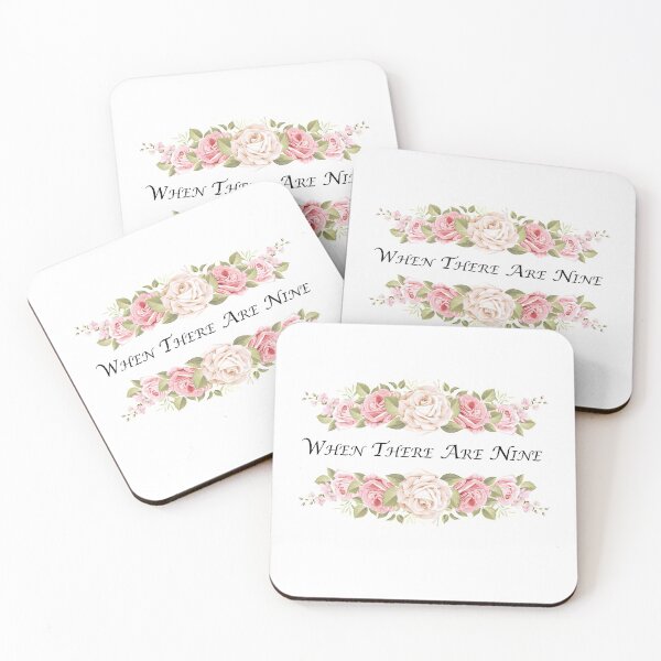 Item preview, when there are nine ! FLOWERS !  Ruth Bader Ginsburg saying ! RBG designed and sold by TheAwesomeMiro.