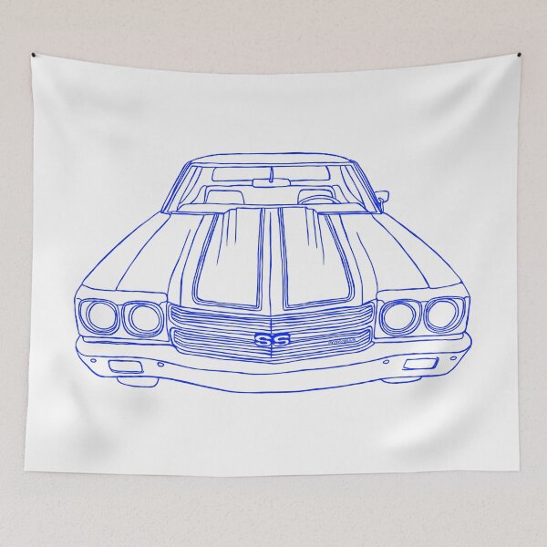 Item preview, 1970 Chevrolet Chevelle Blue  designed and sold by shtem.