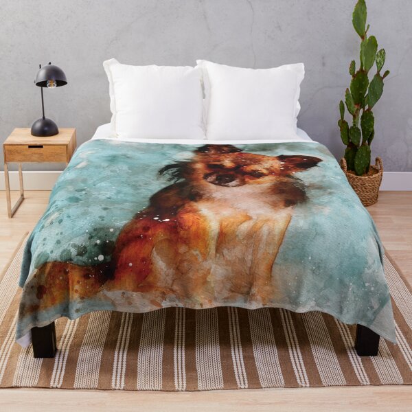 Item preview, Chihuahua dog watercolour digital portrait designed and sold by Gerald Waters.