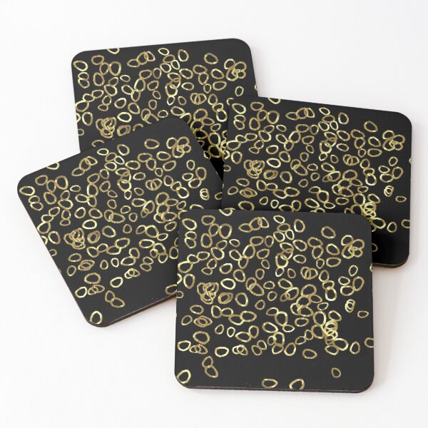 Item preview, Drop of gold on black designed and sold by Aura-E.