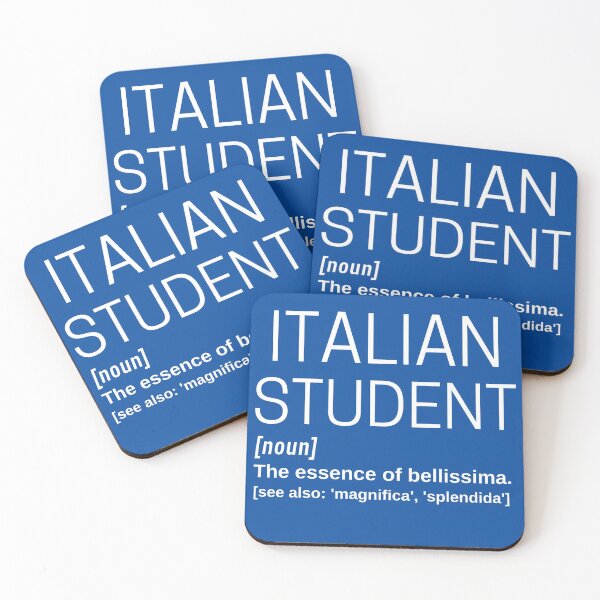Item preview, Italian Student Female Italian Learner  designed and sold by Time4German.