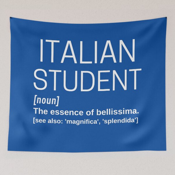 Item preview, Italian Student Female Italian Learner  designed and sold by Time4German.