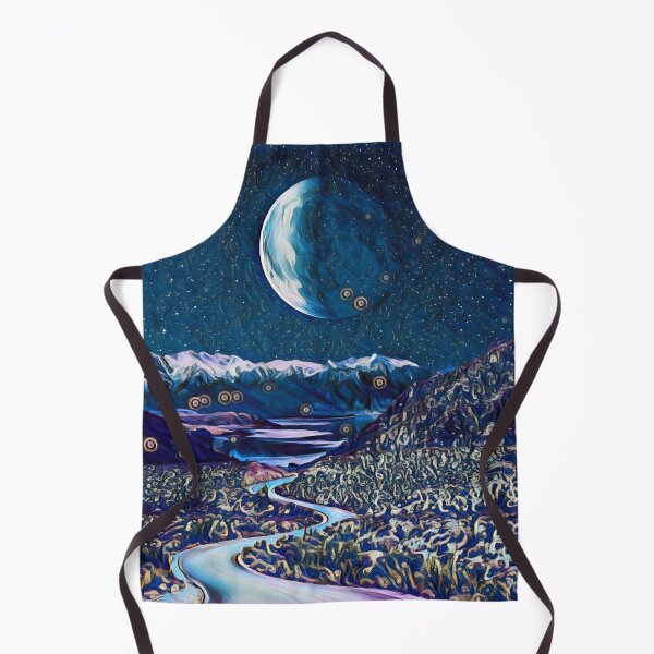 Item preview, Starry moon scenery designed and sold by polymathicbeast.