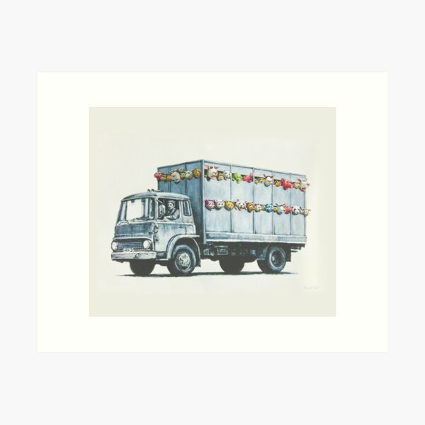 Item preview, Banksy Sirens of The Lambs Slash Meat Truck designed and sold by WE-ARE-BANKSY.