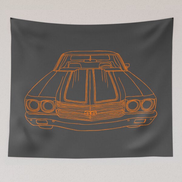 Item preview, 1970 Chevrolet Chevelle Orange designed and sold by shtem.