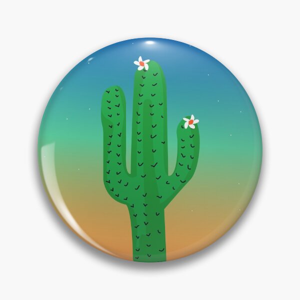 Item preview, Sunset, moon , cactus with white flowers , desert climate , sun and sand ,cactus ideas,cactus not a hugger designed and sold by SGS-.