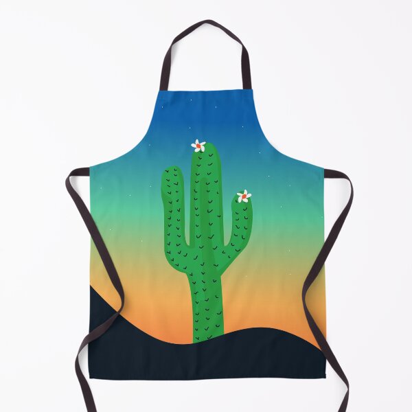Item preview, Sunset, moon , cactus with white flowers , desert climate , sun and sand ,cactus ideas,cactus not a hugger designed and sold by SGS-.