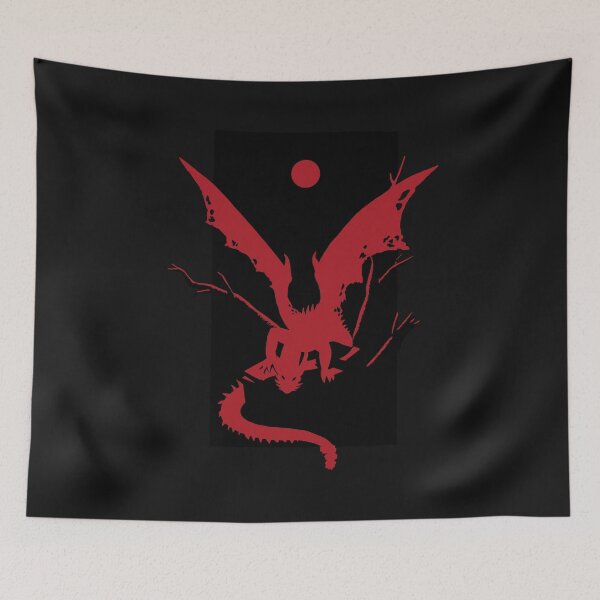 Item preview, Quite Angry Red Dragon designed and sold by ninebats.