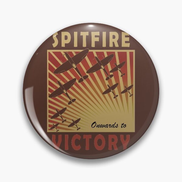 Item preview, Spitfire Onwards To Victory designed and sold by rogue-design.