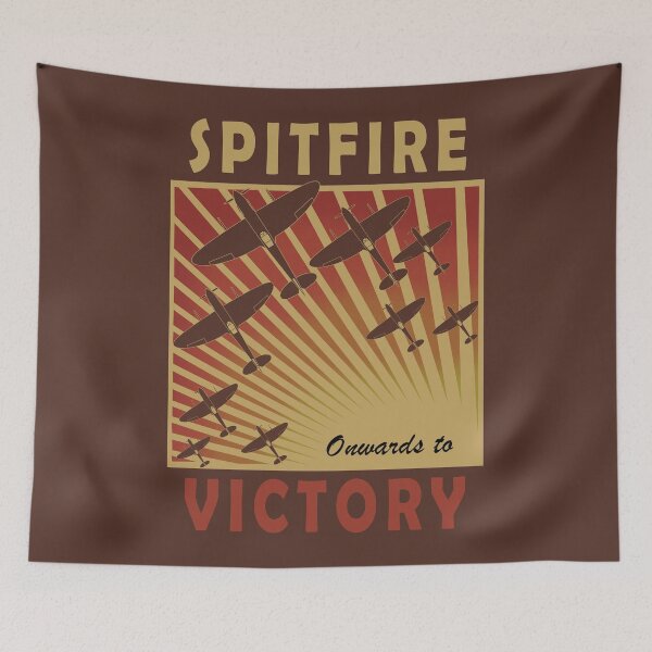 Item preview, Spitfire Onwards To Victory designed and sold by rogue-design.