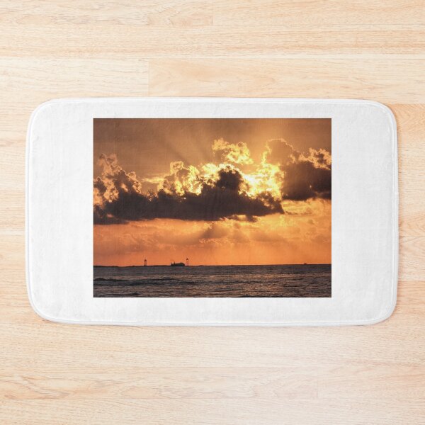 Item preview, Sunset of Jeju sea in Korea designed and sold by human8891.