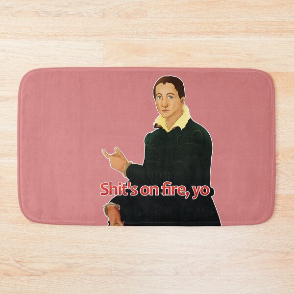 Item preview, Shit's on fire yo -classical art memes designed and sold by vixfx.