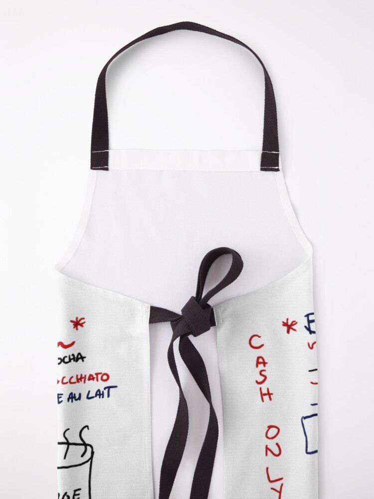Alternate view of Big Face Coffee Apron